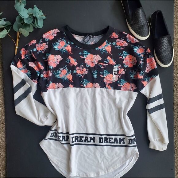 Rue 21 floral and print long sleeve - Picture 1 of 8